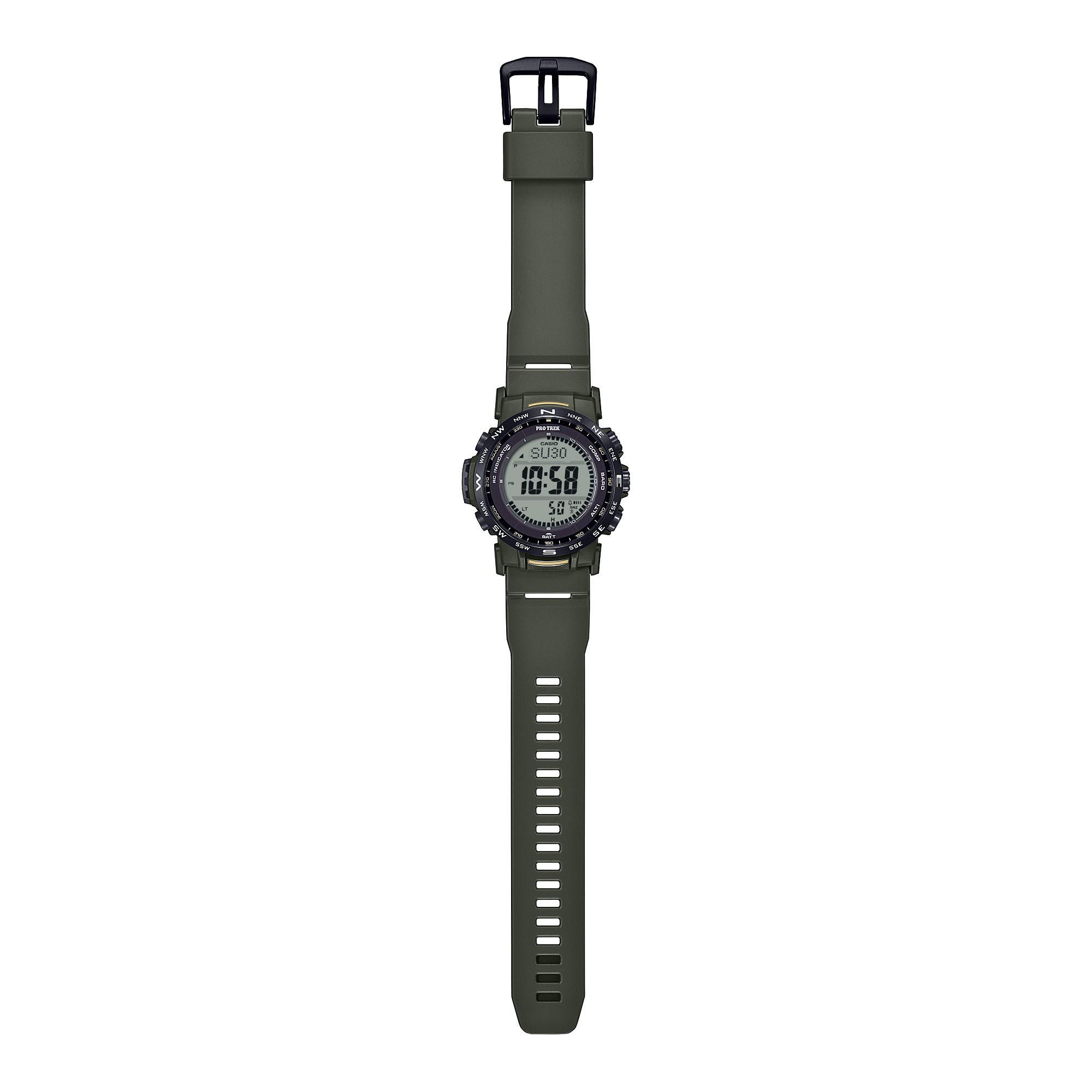 Casio PROTREK PRW-35Y-3B Solar Triple Sensor Outdoor Men's Watch (Green) PRW35Y-3B