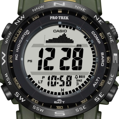 Casio PROTREK PRW-35Y-3B Solar Triple Sensor Outdoor Men's Watch (Green) PRW35Y-3B
