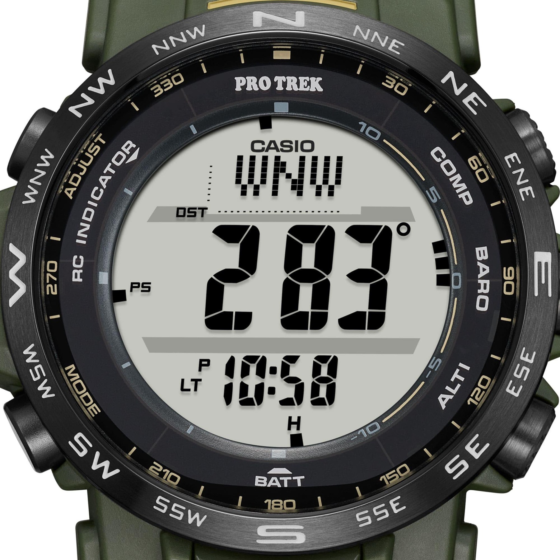 Casio PROTREK PRW-35Y-3B Solar Triple Sensor Outdoor Men's Watch (Green) PRW35Y-3B