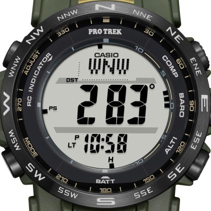 Casio PROTREK PRW-35Y-3B Solar Triple Sensor Outdoor Men's Watch (Green) PRW35Y-3B