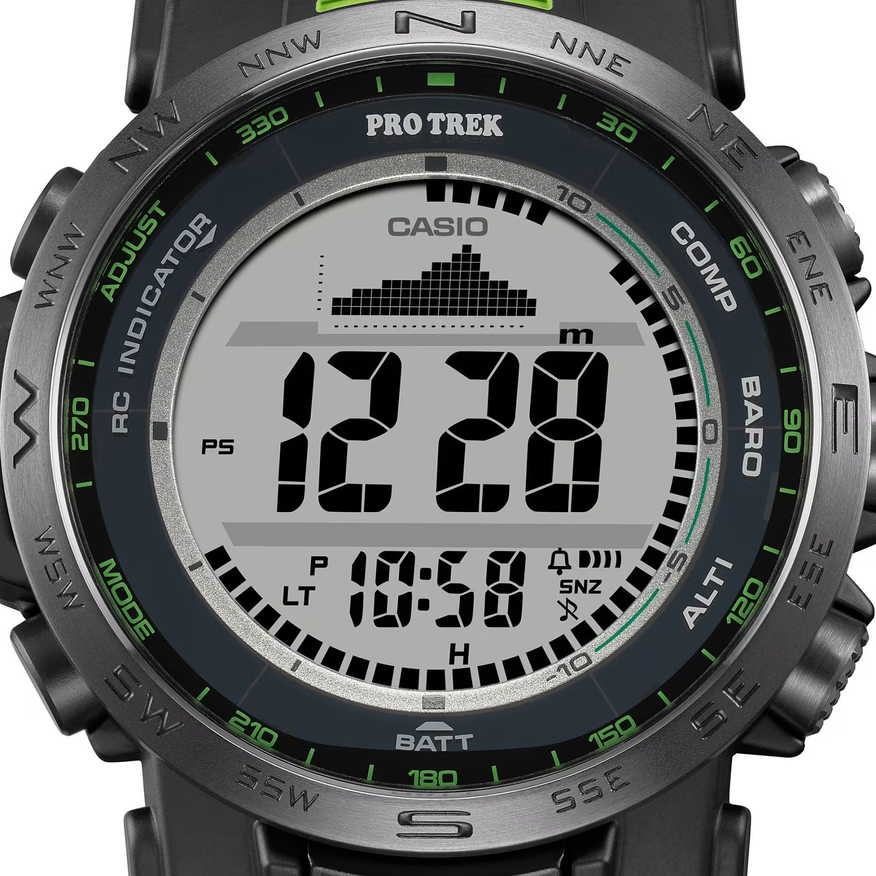 Casio PROTREK PRW-35Y-3 Climber Line Triple Sensor Multiband 6 Radio Control Men's Watch (Teal) PRW35Y-3