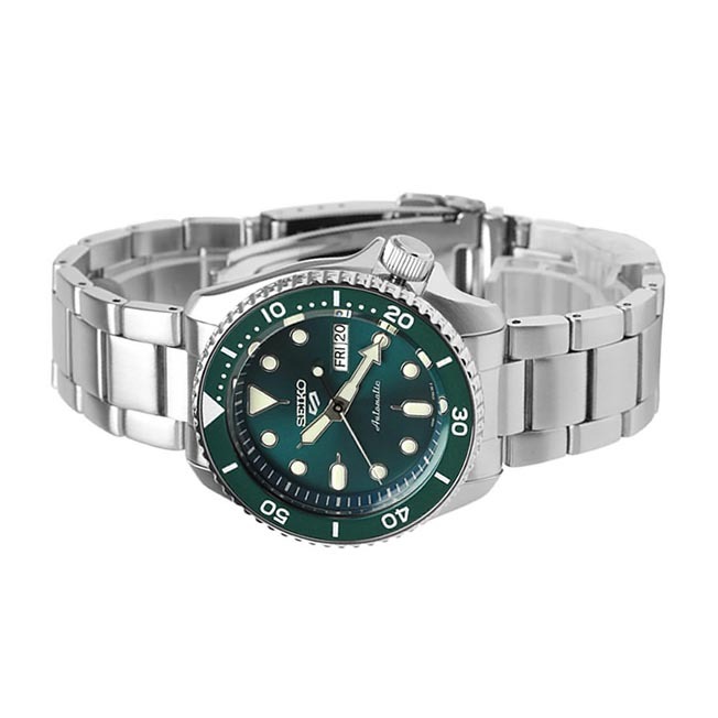 Seiko 5 Sports Automatic SRPD61K1 Men Watch 100M (Green) Sport Style ozdigitalwatch.com.au