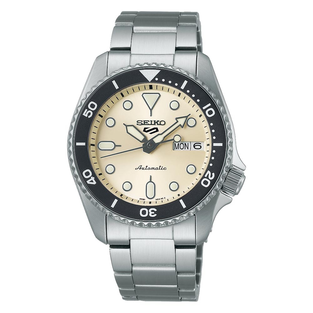 Seiko 5 Sports SKX 38mm Automatic SRPK31K 100M Men Watch Champagne ozdigitalwatch.com.au