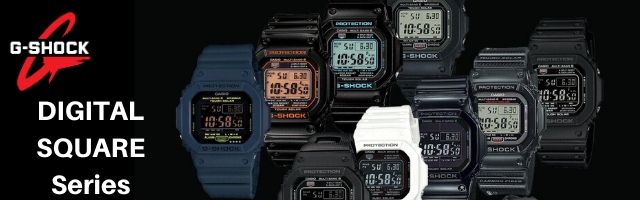 G-Shock Square Face Watches