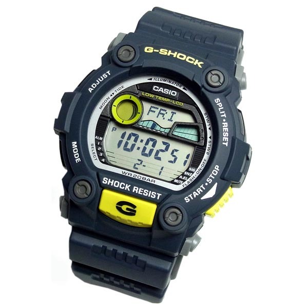 Casio G-Shock G-7900-2 Tide Graph Moon Data Digital Men Watch Blue ozDigitalWatch.com.au