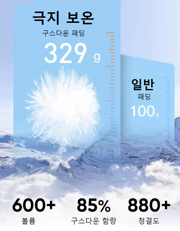 -30°℃추위에 지지 않다【커플 패딩】
