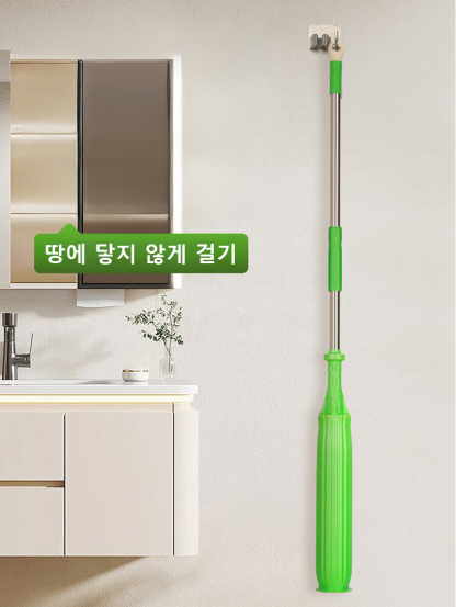 【1초 탈수】대나무 섬유 자동 회전 걸레