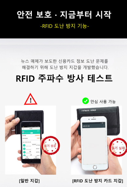 [RFID 인비저블 도난 방지 여권 지갑] 🆒RFID 도난 방지 디자인, 매우 안전합니다! 신상품 출시 기념으로, 시장 개척을 위해 특별 가격으로 200개를 판매합니다.