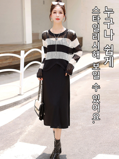 [민소매 원피스 세트]부드럽고 시원한 촉감, 추가 구매 시 19,800원.