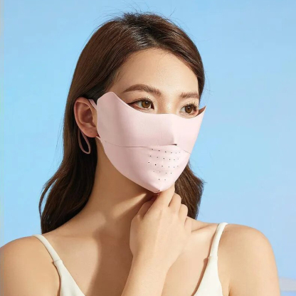 냉장고 자외선 차단 마스크 마스크 헴라인 통기성 마스크 눈가 커버