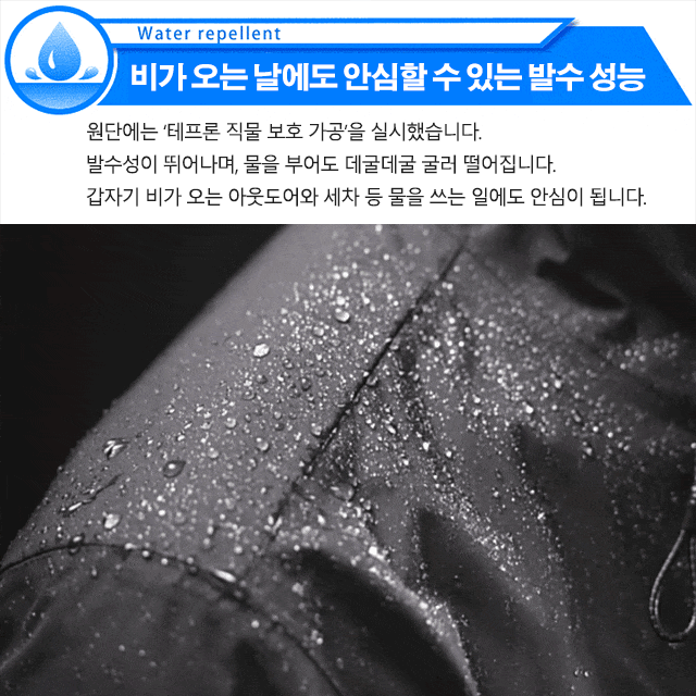 남성 아웃도어 방풍 방수 재킷