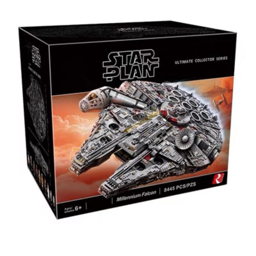 Star Wars Series 75192 Deluxe Millennium Falcon, high-difficulty build