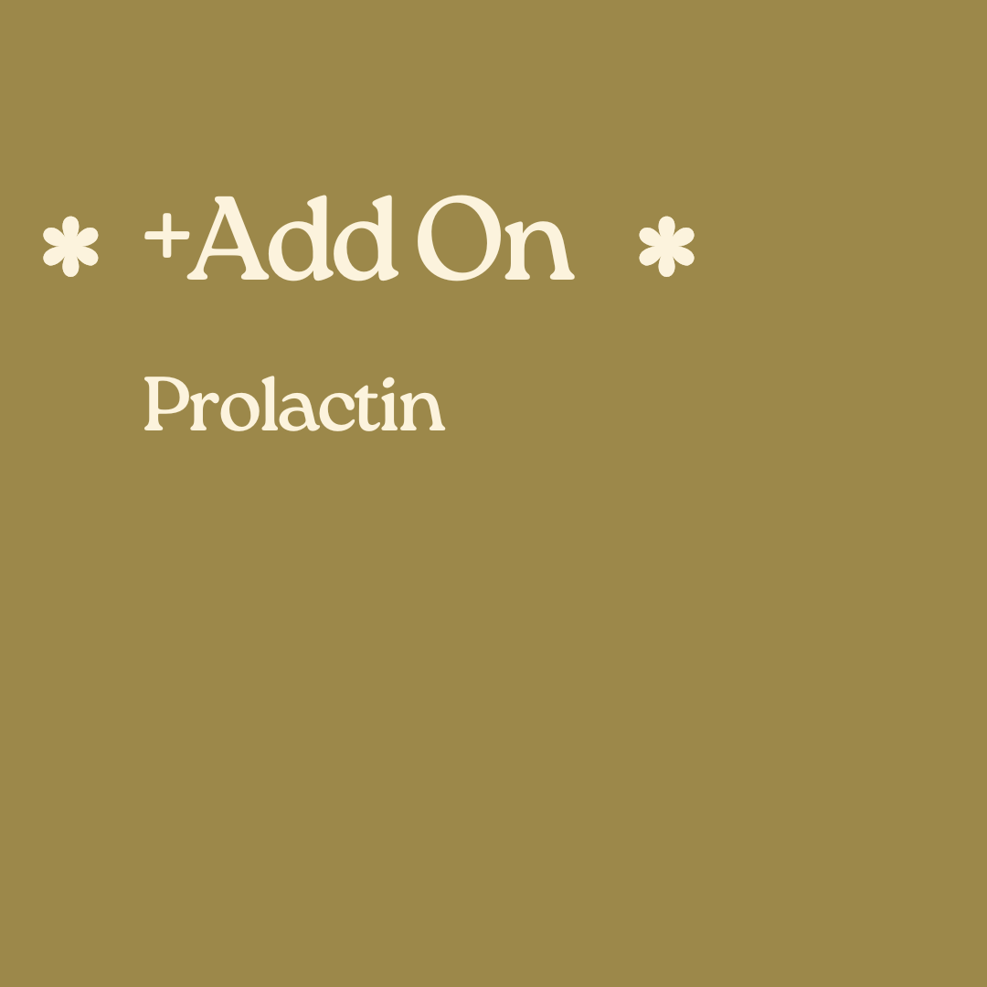 Prolactin - Add on