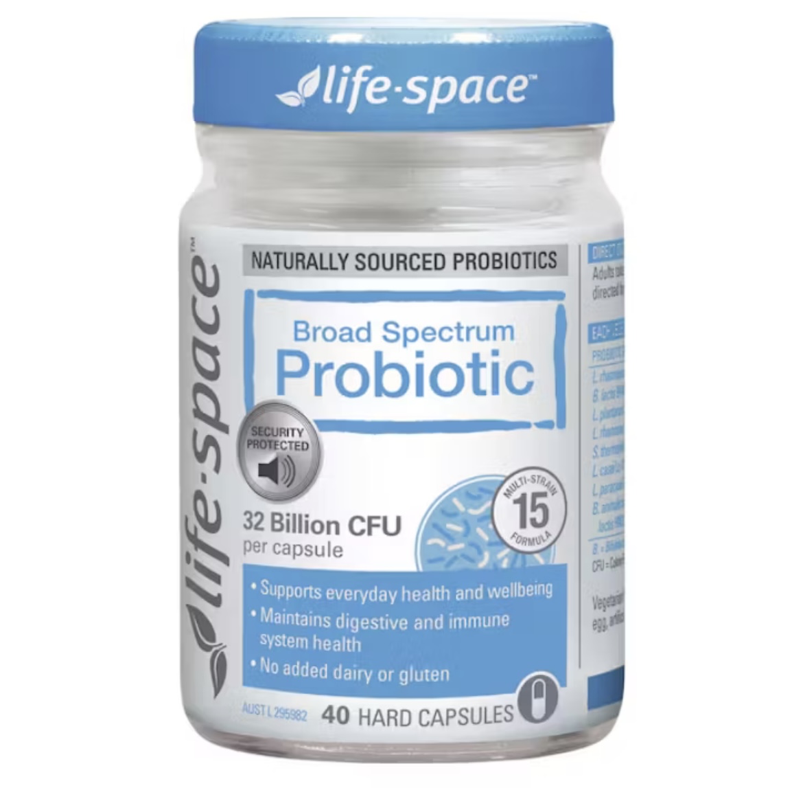 Life-Space Broad Spectrum Probiotic 32 Billion CFU – 40 Hard Capsules