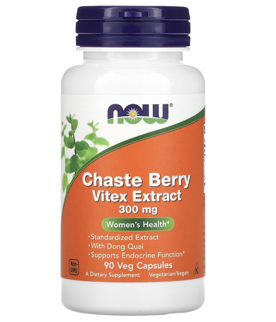 NOW Foods Vitex Extract 300 mg – 90 Capsules