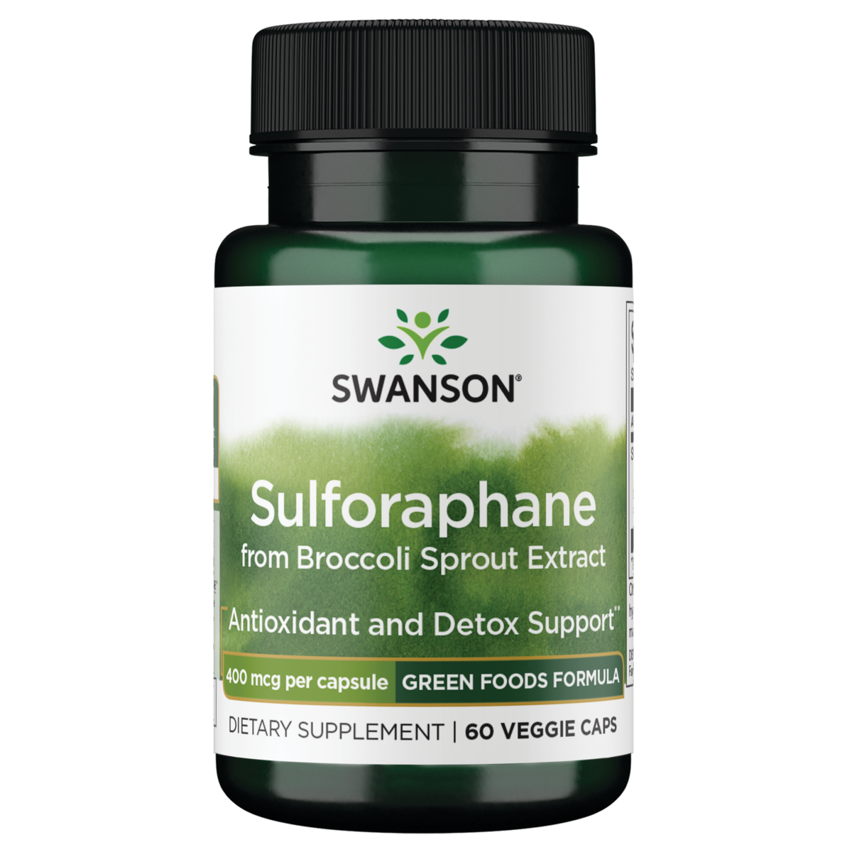 Swanson's Sulforaphane from Broccoli Sprout Extract - 60 Capsules