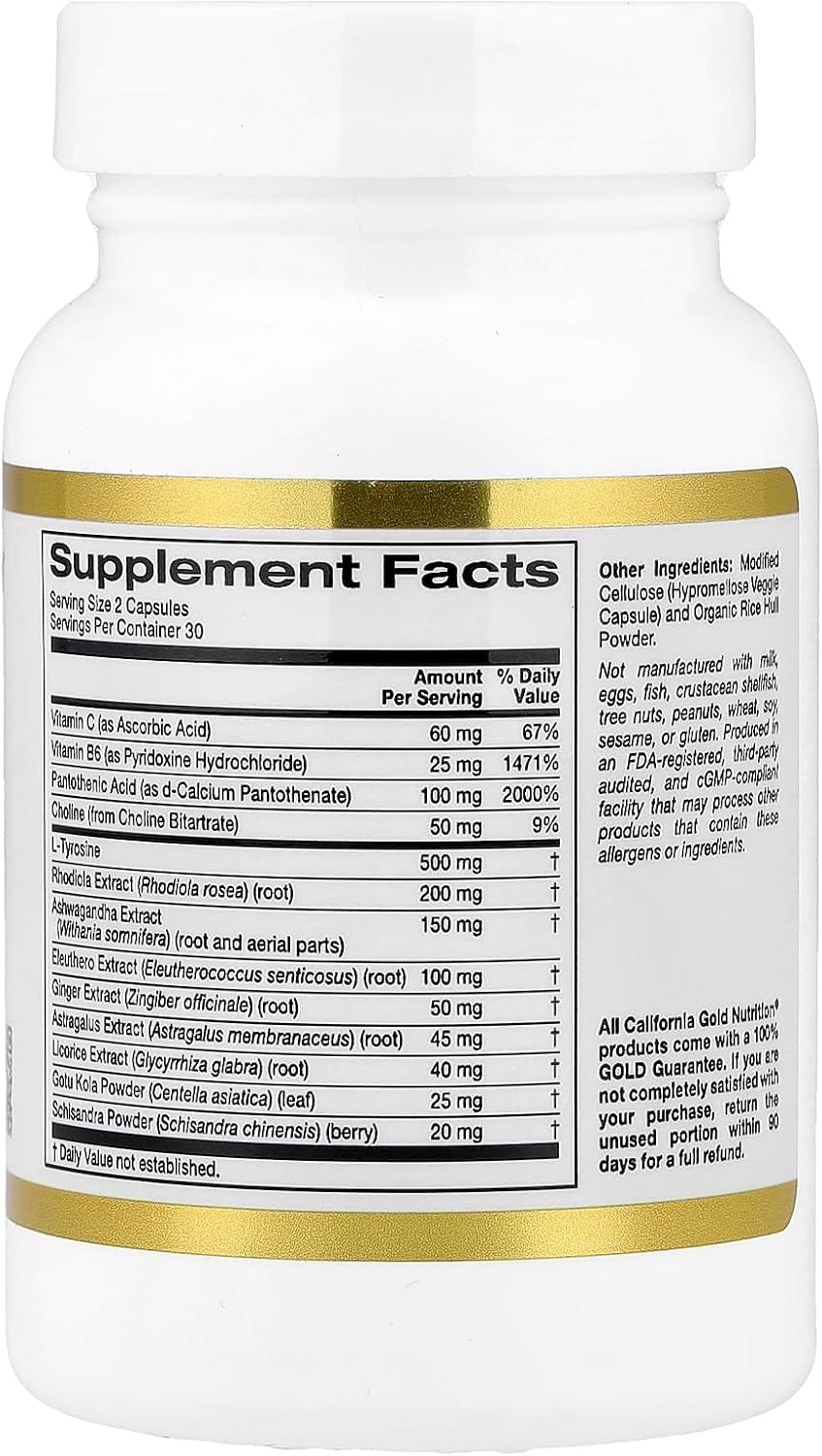 California Gold Nutrition – Adrenal Support