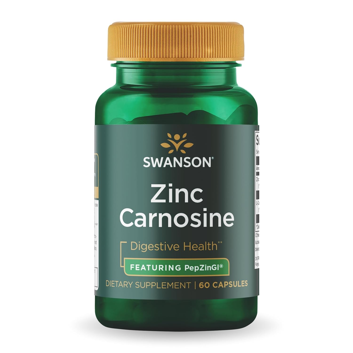 Swanson Zinc Carnosine – 60 Capsules