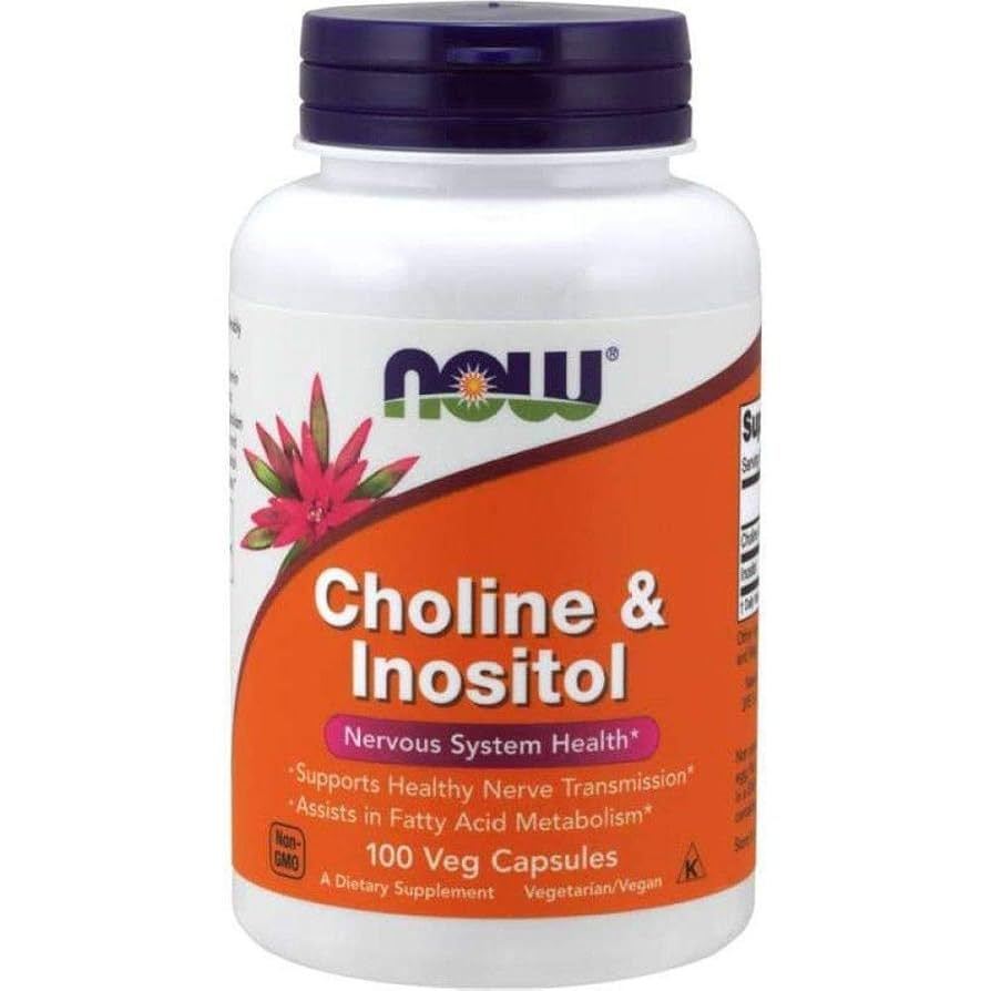 NOW Foods – Choline & Inositol (100 VegCaps)