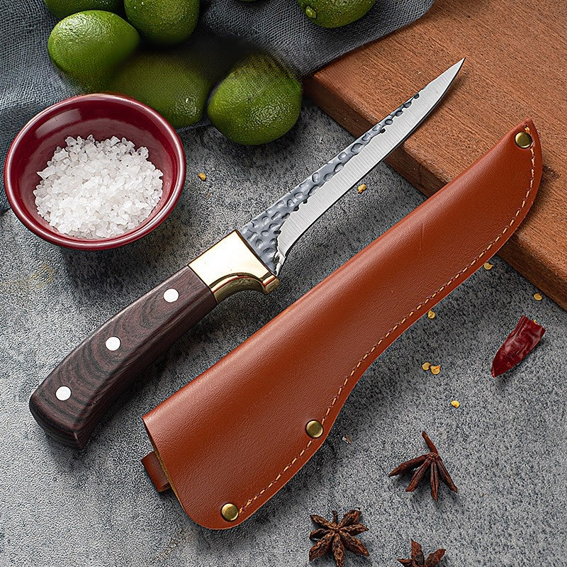 مجموعة السكاكين الحادة الألمانية المصنوعة يدويا من 3 قطع