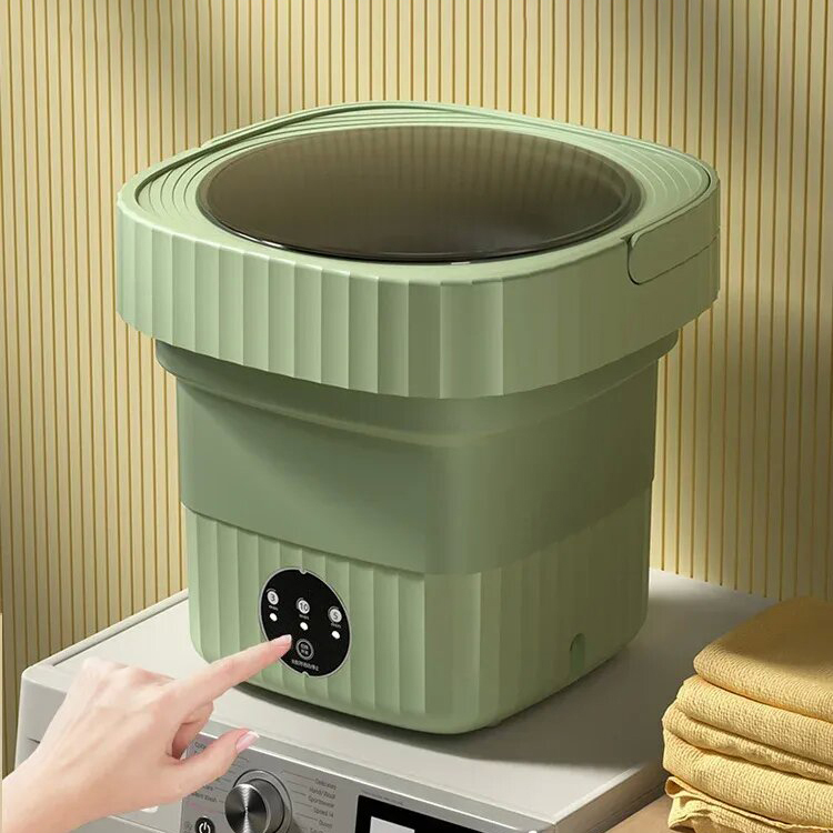 آلة غسيل الجوارب المصغرة والمحمولة  جهاز صغير للتخلص من الملابس الداخلية والجوارب