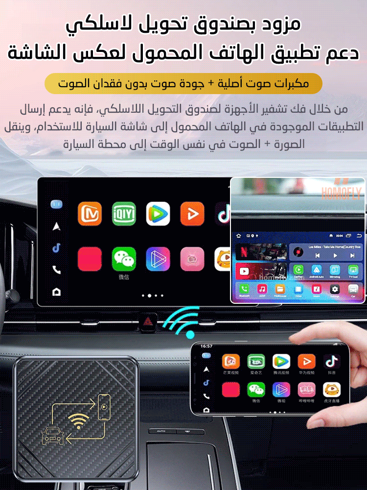 صندوق كاربلاي لاسلكي 