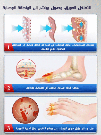 بخاخ رغوي للعناية بالمفاصل