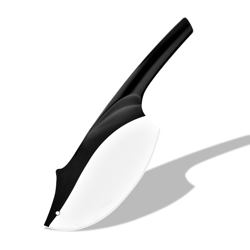 مجموعة سكاكين تقطيع راقية مضادة للبكتيريا من فولاذ مقاوم للصدأ ( تصميم مستوحى من قرش )