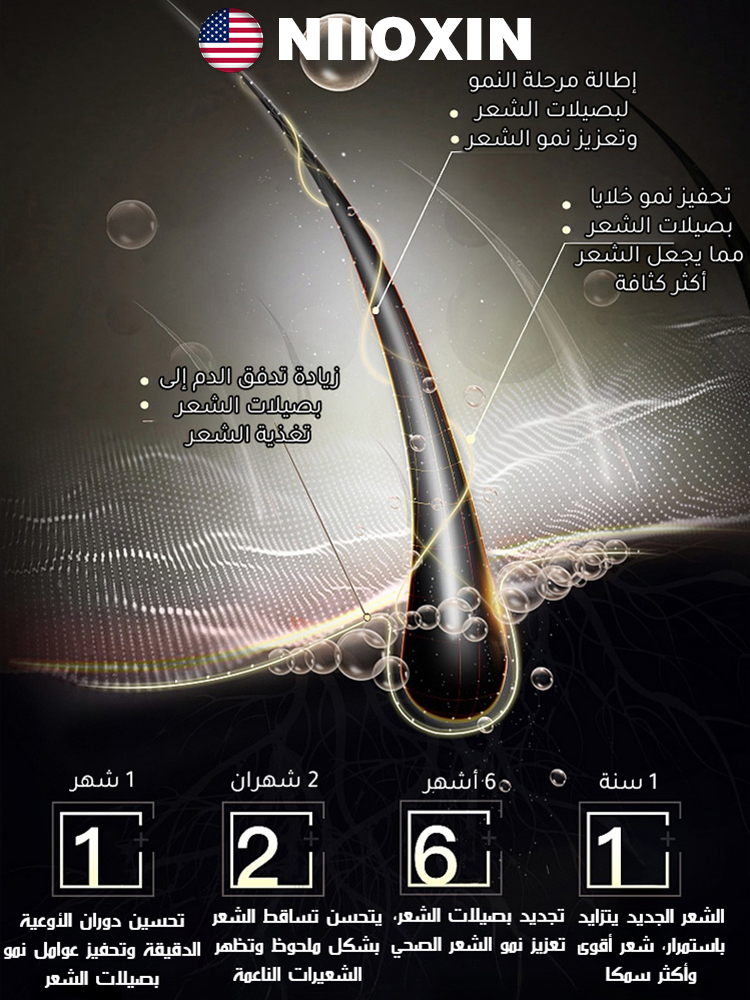 زيت عطري من  مستخلصات إكليل  الجبل لتعزيز نمو الشعر