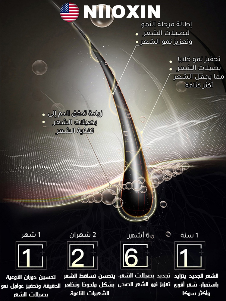 زيت عطري من  مستخلصات إكليل  الجبل لتعزيز نمو الشعر