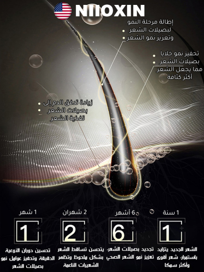 زيت عطري من  مستخلصات إكليل  الجبل لتعزيز نمو الشعر