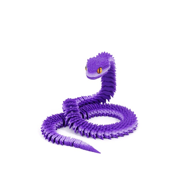 🐍3D Printed Multi-Joint Movable Snake Toy