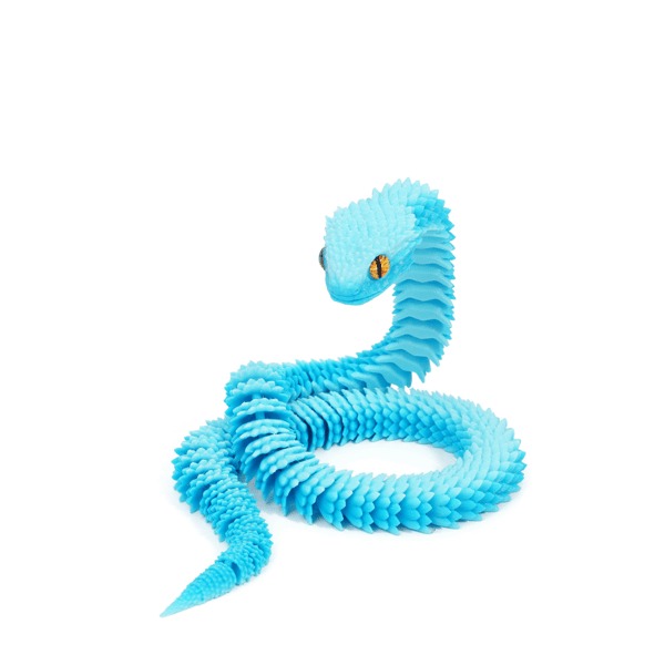 🐍3D Printed Multi-Joint Movable Snake Toy