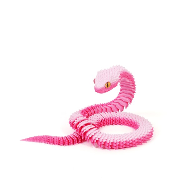🐍3D Printed Multi-Joint Movable Snake Toy