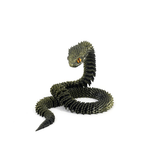 🐍3D Printed Multi-Joint Movable Snake Toy