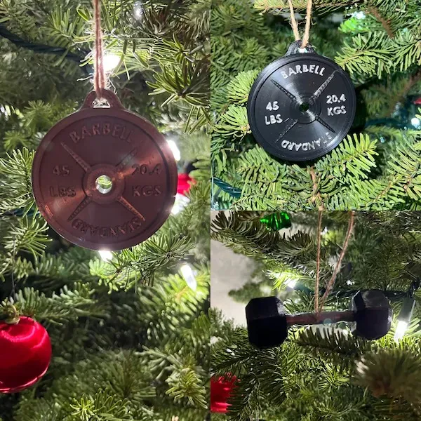 3D Printed Fitness Ornament