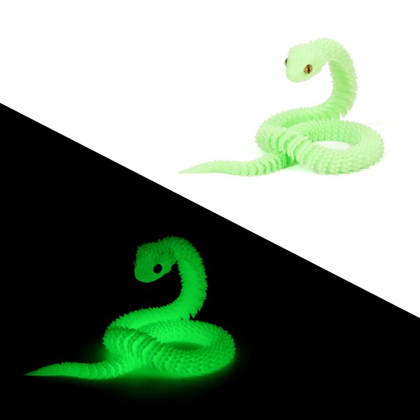 🐍3D Printed Multi-Joint Movable Snake Toy