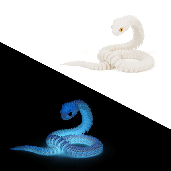 🐍3D Printed Multi-Joint Movable Snake Toy