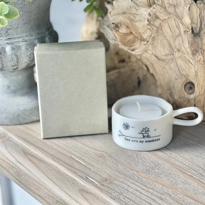 🔥 50% Off🔥 🕯️Handled Tea Light Holder - Good Friends Light Up The World✨