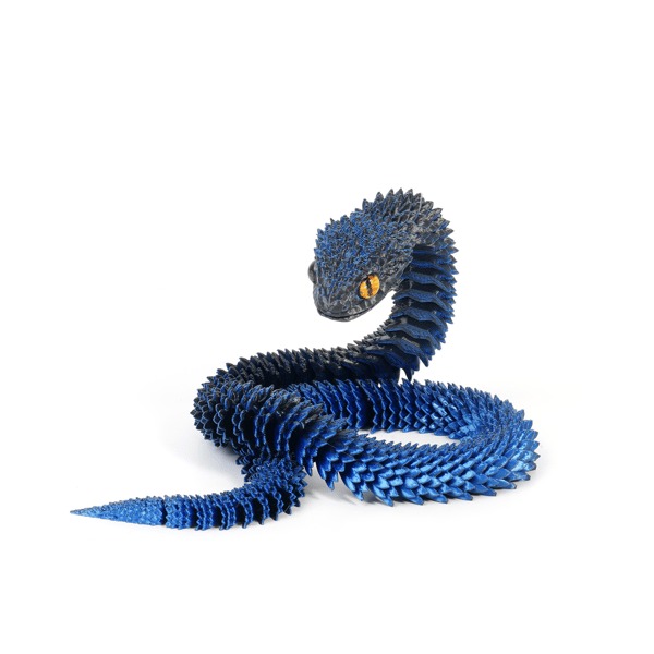 🐍3D Printed Multi-Joint Movable Snake Toy