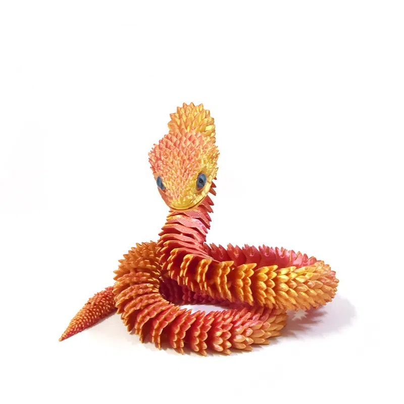 🐍3D Printed Joint Movable Snake