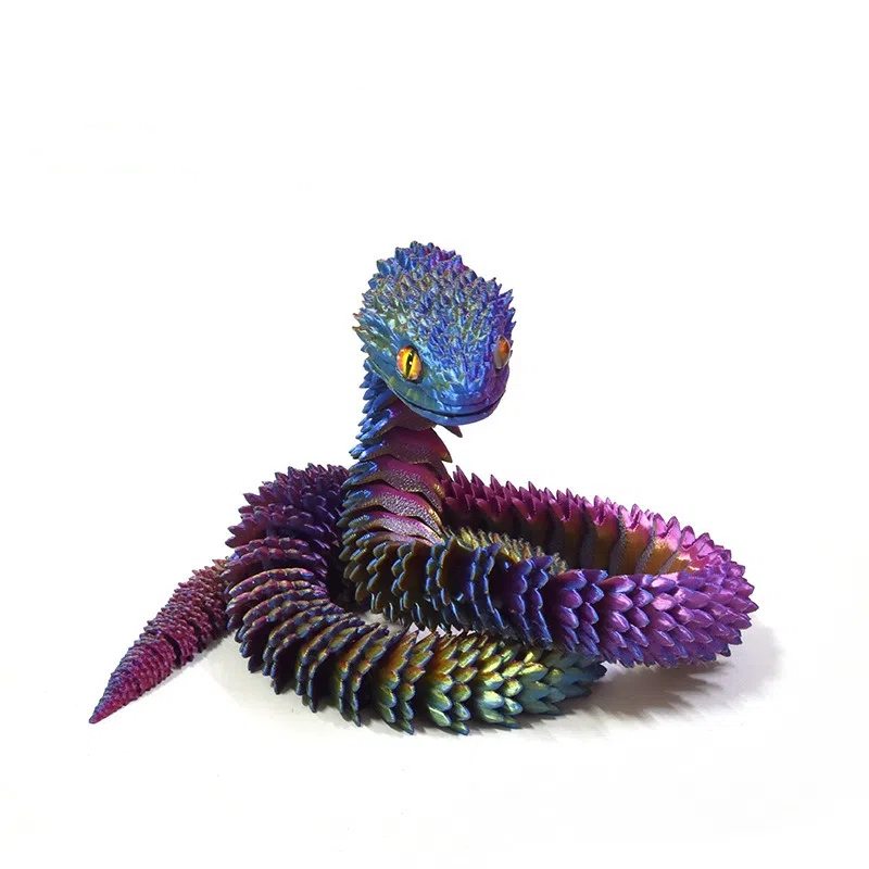 🐍3D Printed Joint Movable Snake