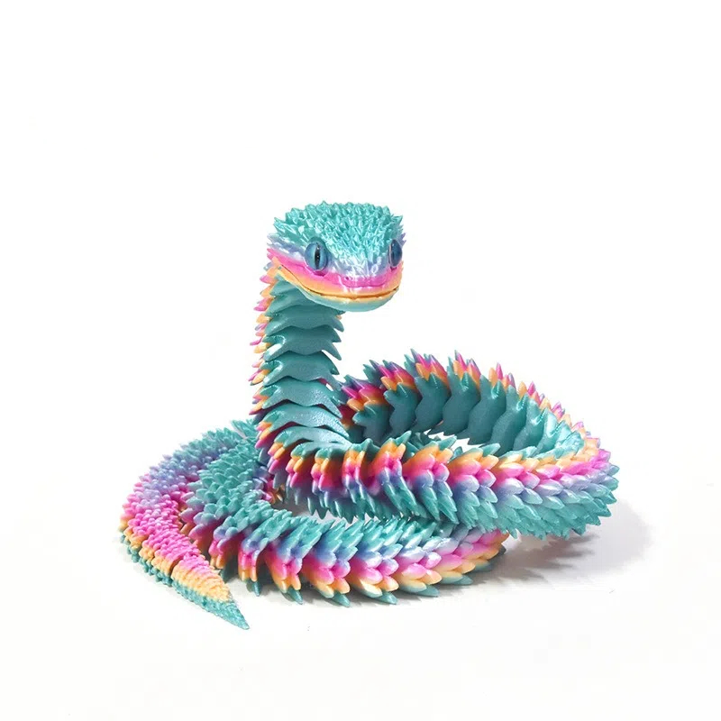 🐍3D Printed Joint Movable Snake