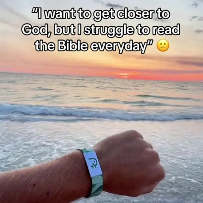 ✝️Daily Bible Verse Bracelet Daily Sheepy Bible Verse Christian Bracelet -Trust God🕯️