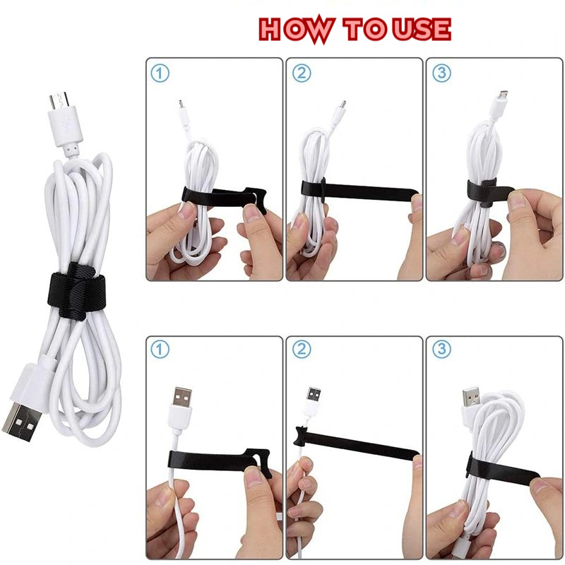 💥New Year's Sale 60% OFF💥Velcro Cable Ties For Wire Management🧶