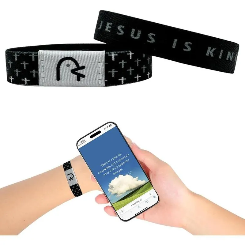 ✝️Daily Bible Verse Bracelet Daily Sheepy Bible Verse Christian Bracelet -Trust God🕯️