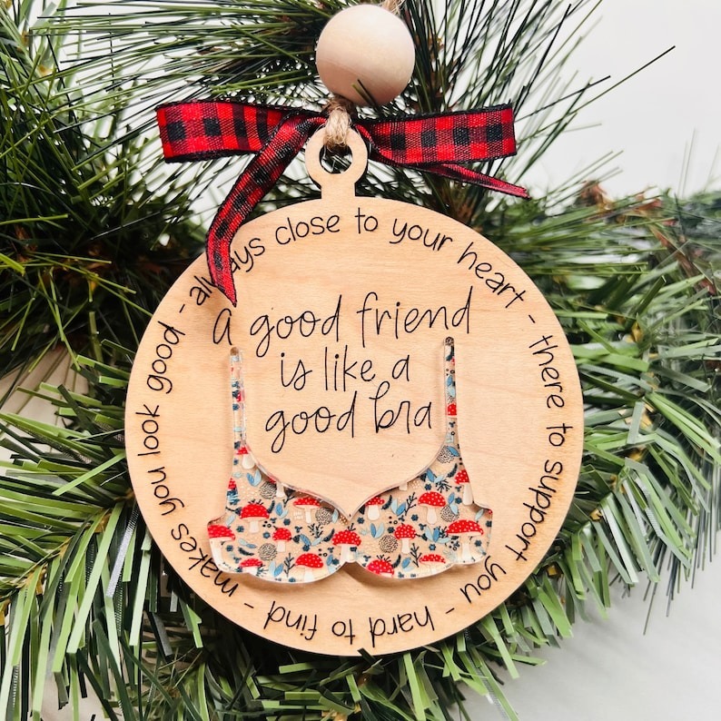 🔥Hot Sale 50% Off🔥👭Friendship Bra Ornament👙