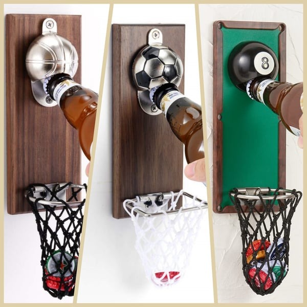 Wooden Wall Mounted Opener