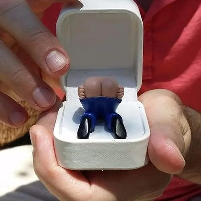 New Prank Proposal Creative Big Butt Ornaments