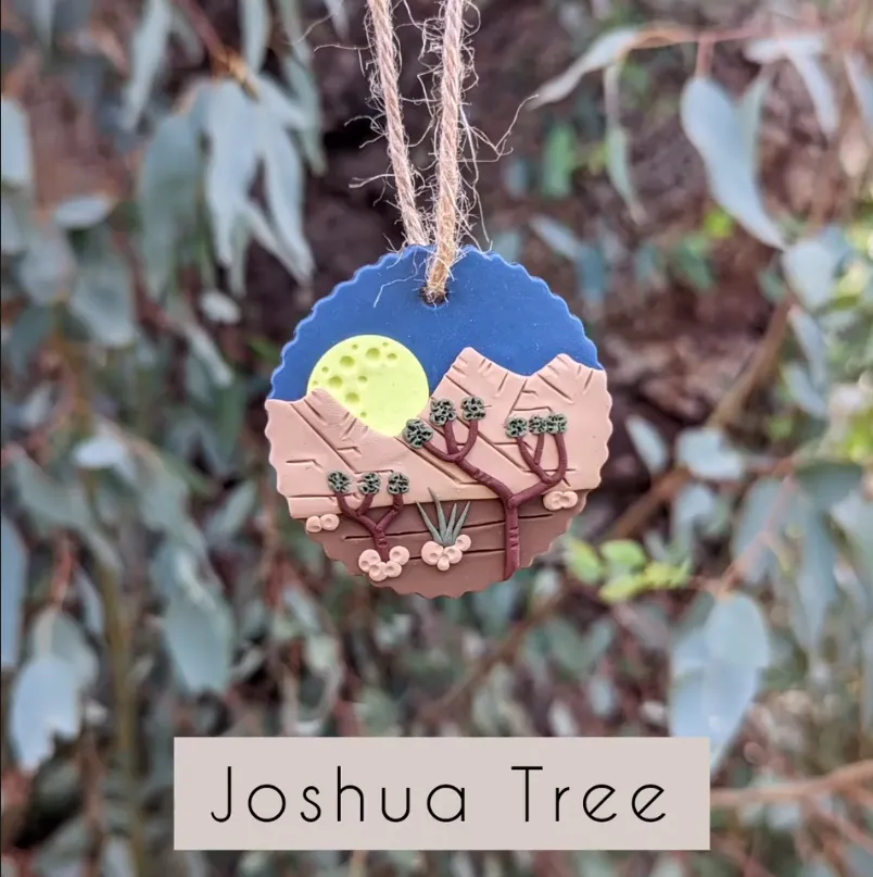 Handmade-NATIONAL PARK Tree Ornaments
